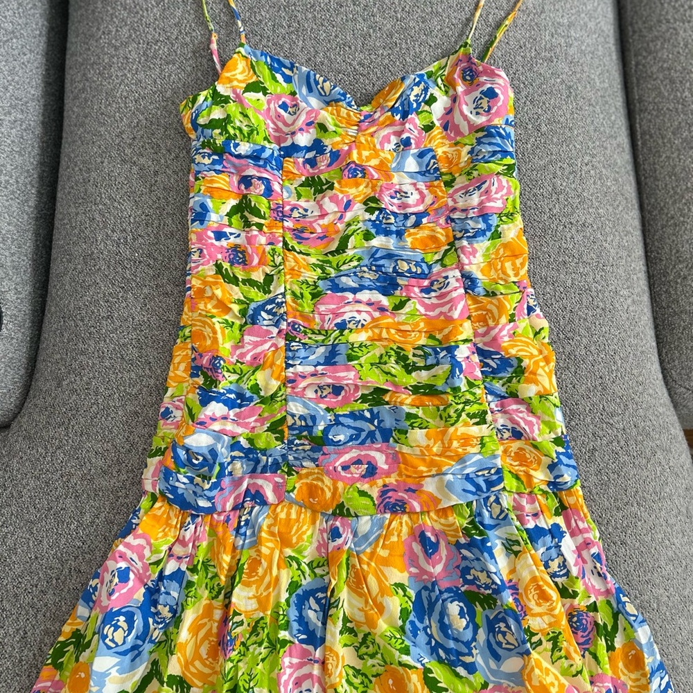 NWT Colorful Floral Dress